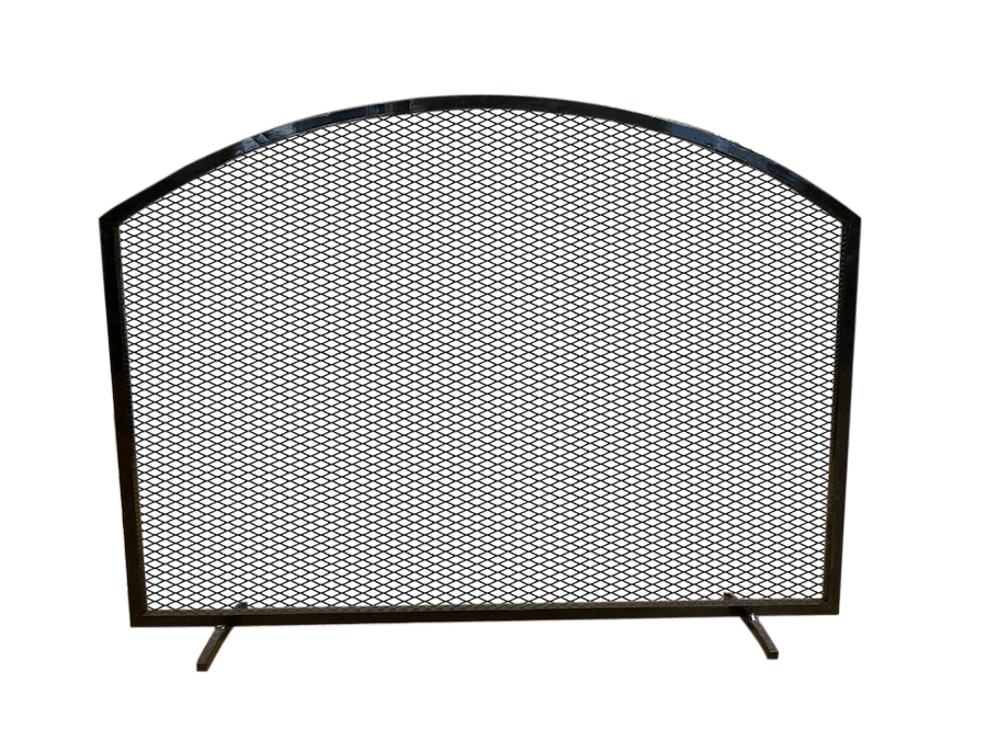 Screen for the fireplace