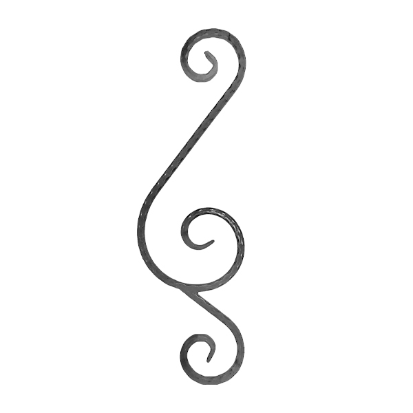 Rosette 14.002 sq. 12 waltz (forging)