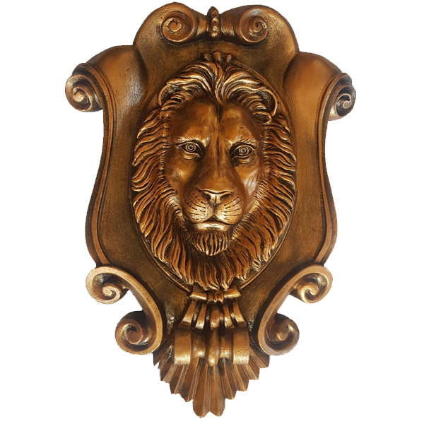 Decor Lion 6303-4 (without patina) (composite)