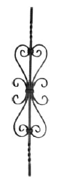 Baluster 05.176 square 10 (forging)