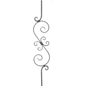 Baluster 51/2 sq. 10 waltz. (forging)