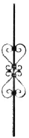 Baluster 21.036 sq. 12 (forging)