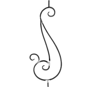 Baluster 51/4 sq. 12 (forging)