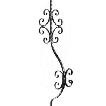 Baluster 21.139 sq. 10 (forging)