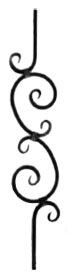 Baluster 21.060 sq. 12 (forging)