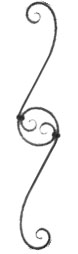 Baluster 24.020 sq. 12 (forging)