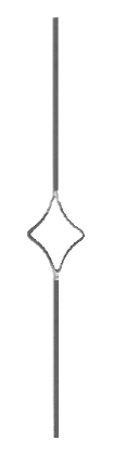 Baluster 21.041 square meters (forging)