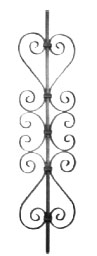 Baluster 05.189 square 10 (forging)