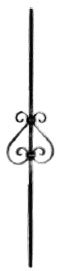Baluster 21.038 sq. 10 (forging)