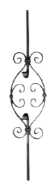 Baluster 05.710 sq. 12 (forging)