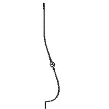 Baluster 21.144 sq. 14 (forging)