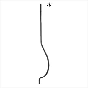 Baluster 13.606 sq. 10 (forging)