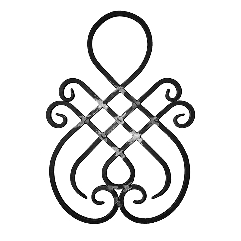 Rosette 03.574 square 10 (forging)