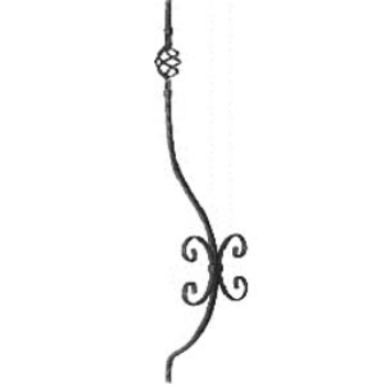 Railing 21.142 sq. 14 (forging)