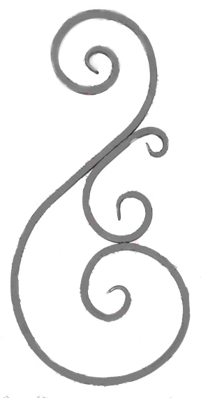 Rosette 26.702 sq. 12 (forging)